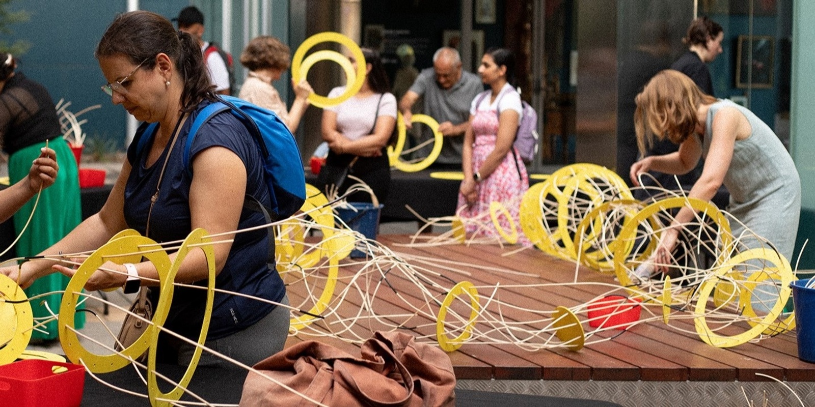 Banner image for SCHOOL HOLIDAY PROGRAM: Weaving with Lucy Irvine - Materiality