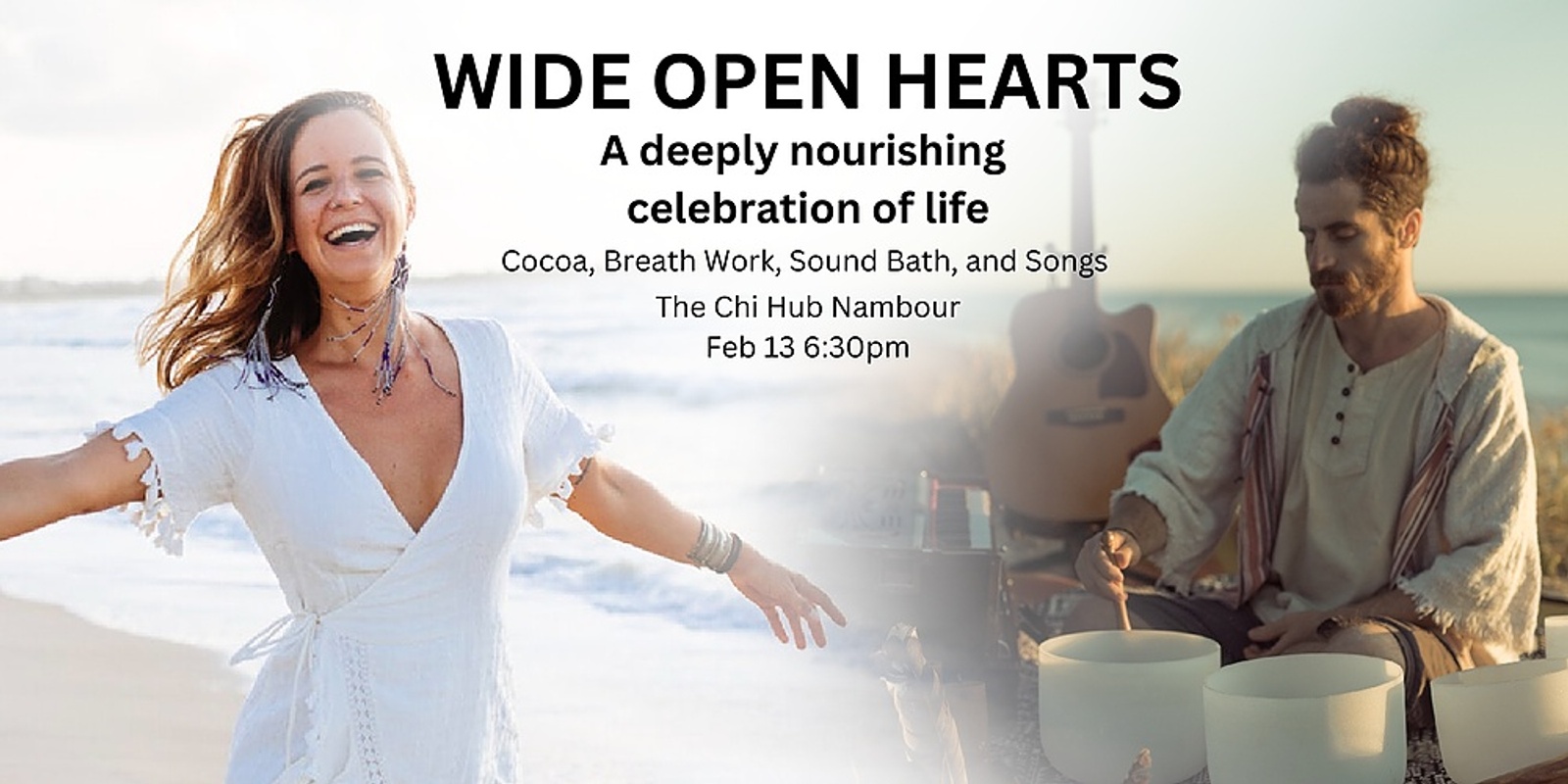 Banner image for Wide open hearts: A deeply nourishing celebration of life