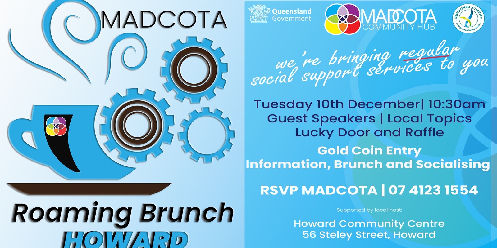 Banner image for MADCOTA Roaming Brunch - HOWARD