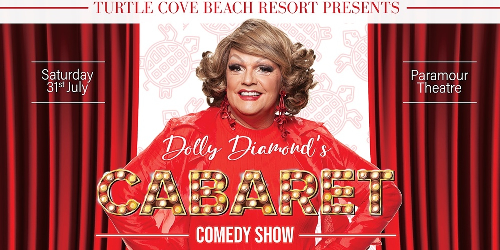 Banner image for Turtle Cove Beach Resort Presents; A NIGHT WITH DOLLY DIAMOND 