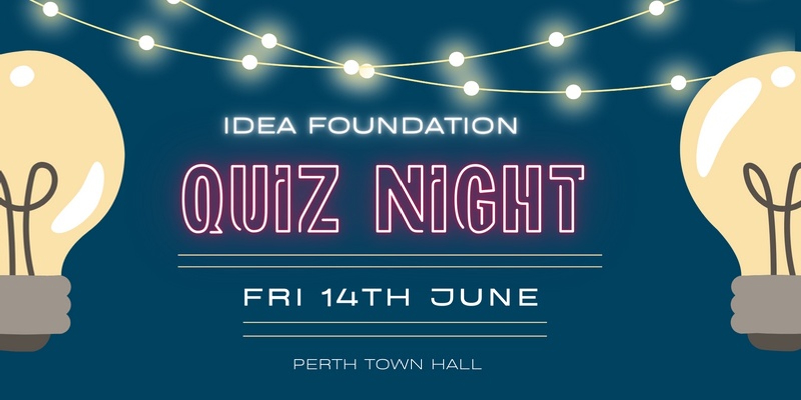 Banner image for IDEA Foundation Quiz Night
