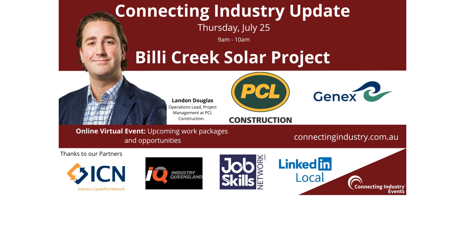 Banner image for Connecting Industry Update: Bulli Creek Solar Project