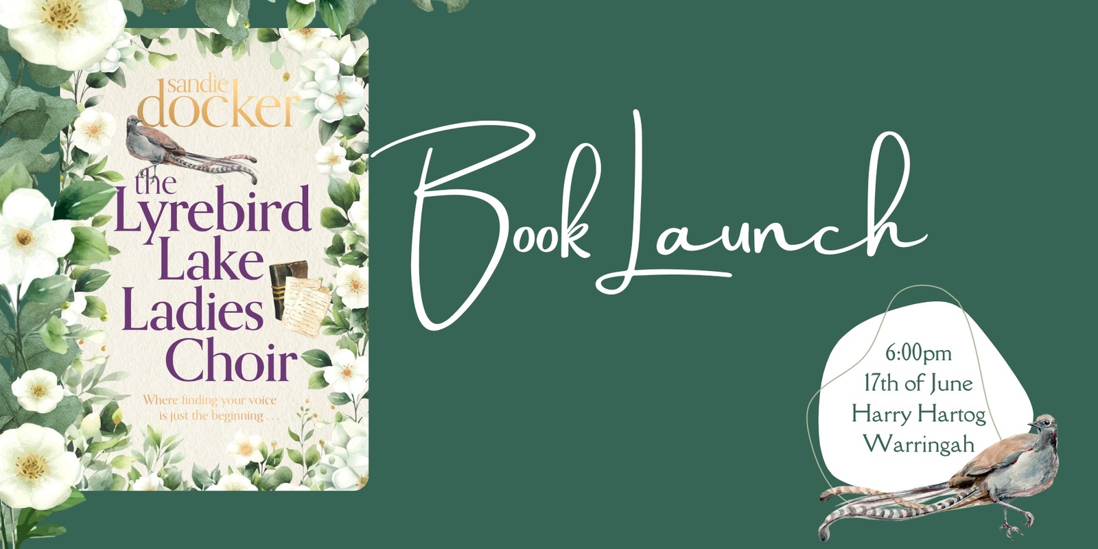 Banner image for Book Launch: The Lyrebird Lake Ladies Choir 