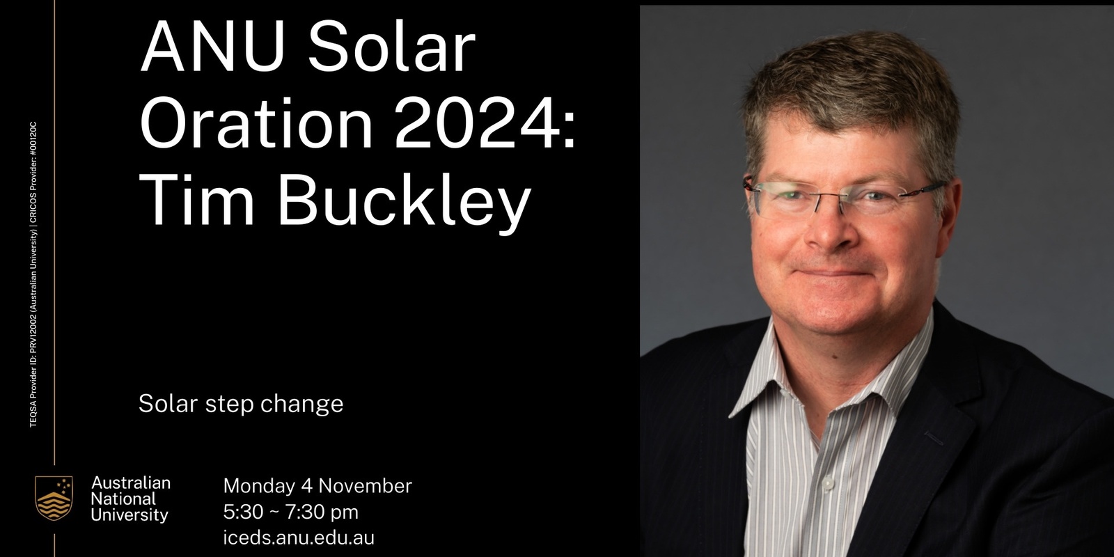 Banner image for ANU Solar Oration 2024