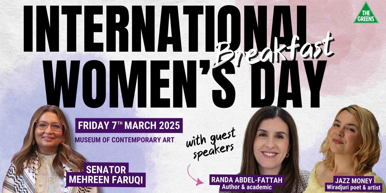 Banner image for International Women's Day Breakfast 2025