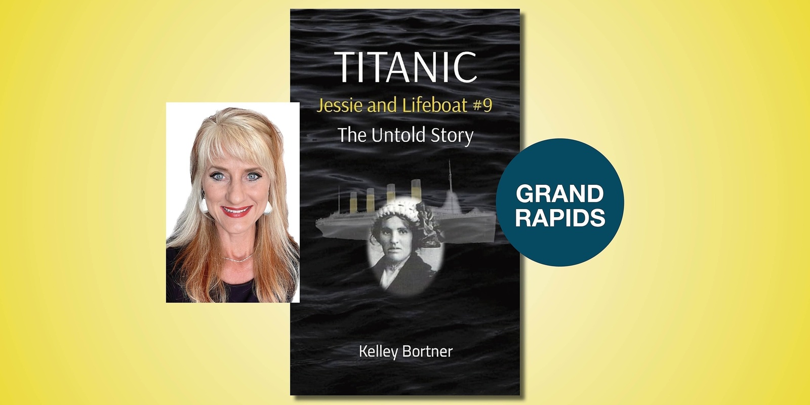 Banner image for TITANIC Jessie and Lifeboat #9 with Kelley Bortner