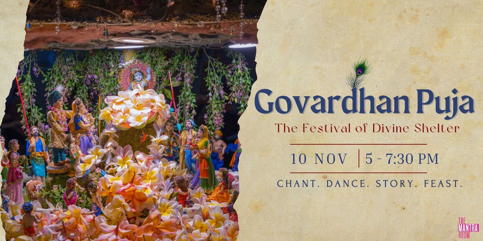 Banner image for Govardhan Puja -The Festival of Divine Shelter