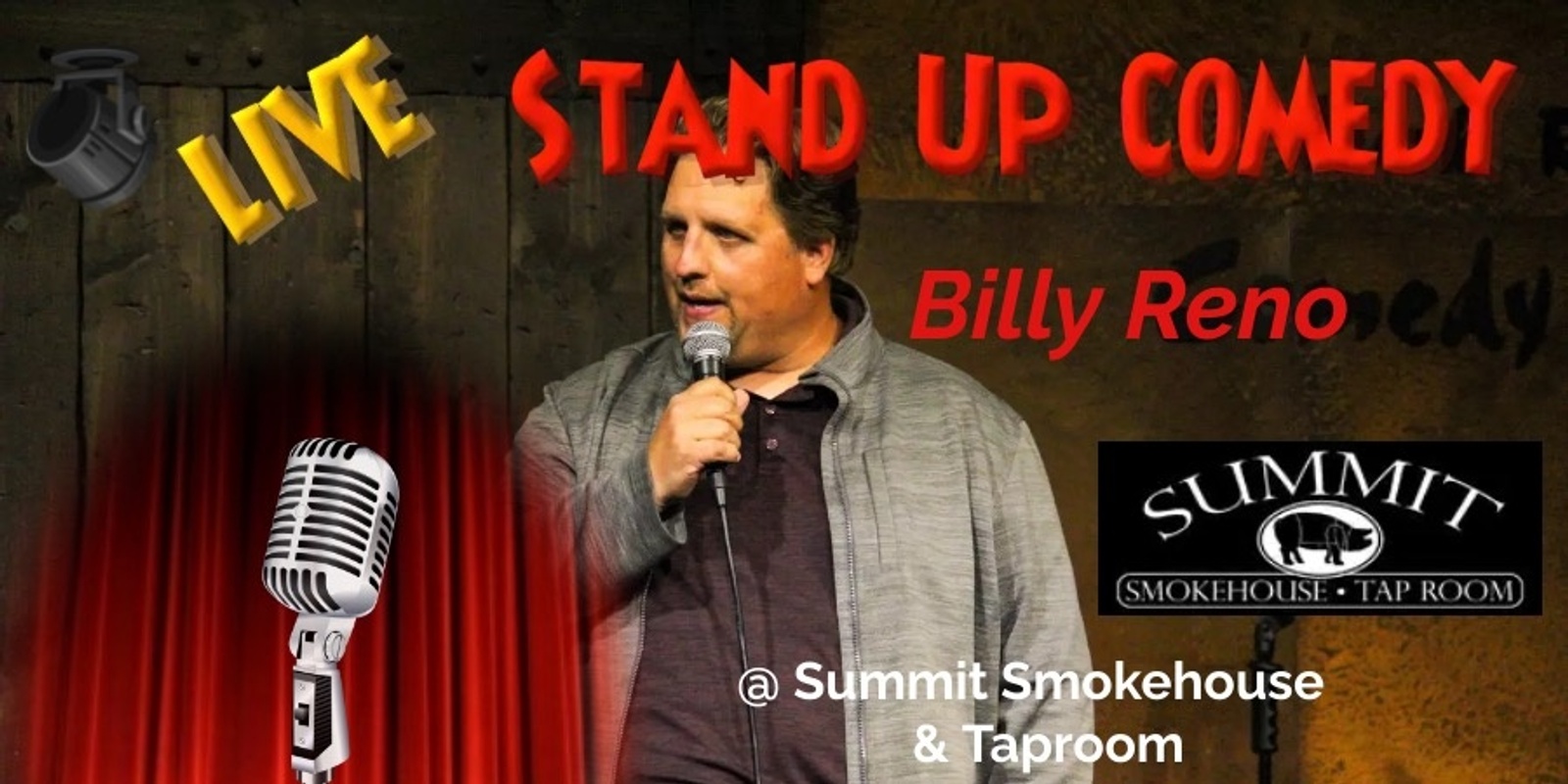 Banner image for Comedy Night @ Summit Smokehouse & Taproom