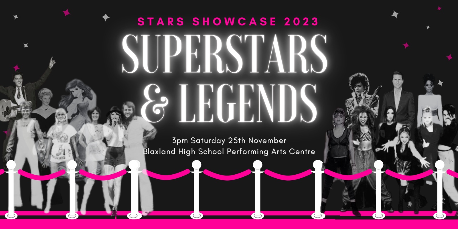 Banner image for SUPERSTARS & LEGENDS Stars Showcase 2023