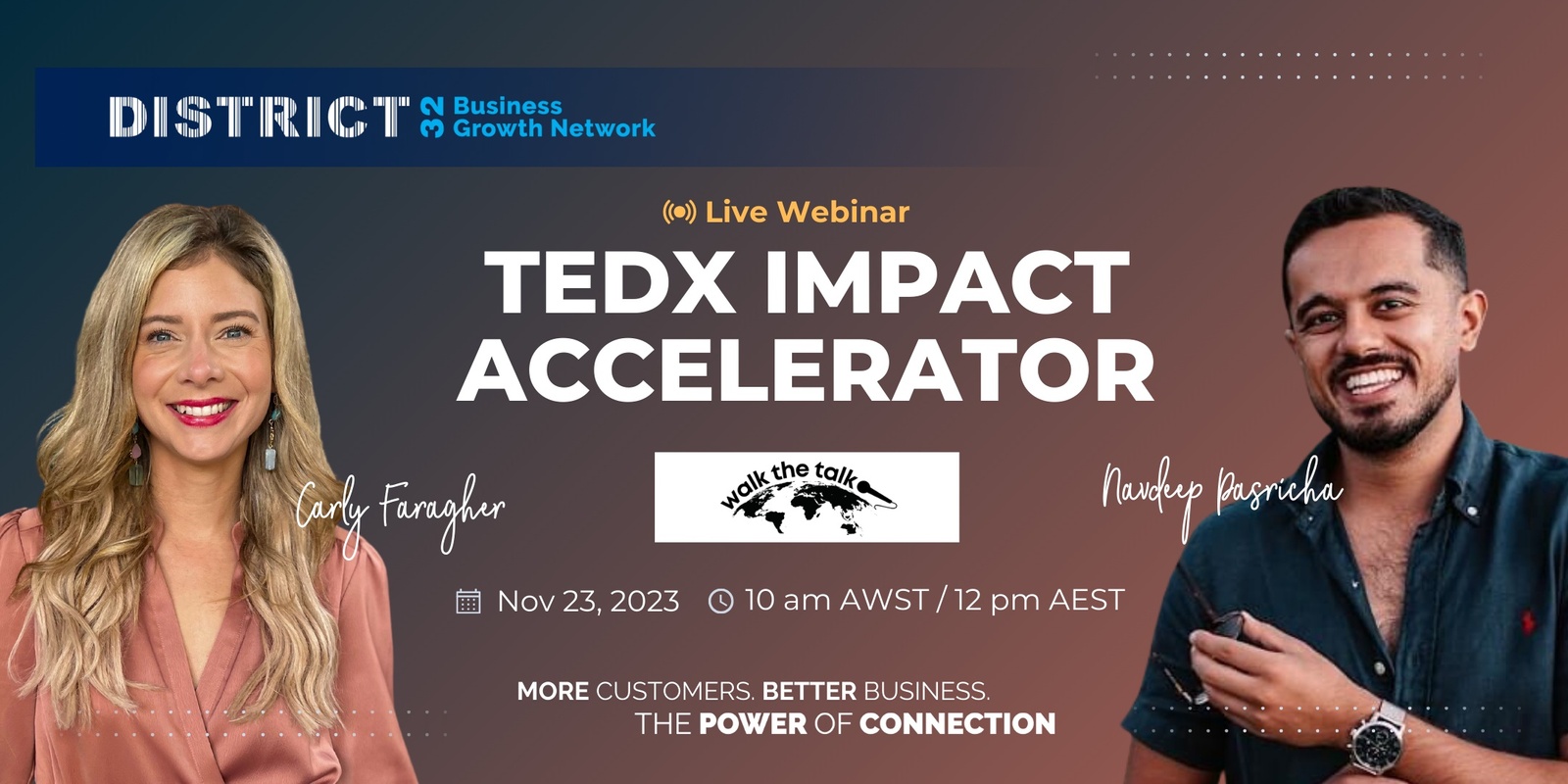 Banner image for Expert Webinar: TEDx Impact Accelerator - Thu 23 Nov