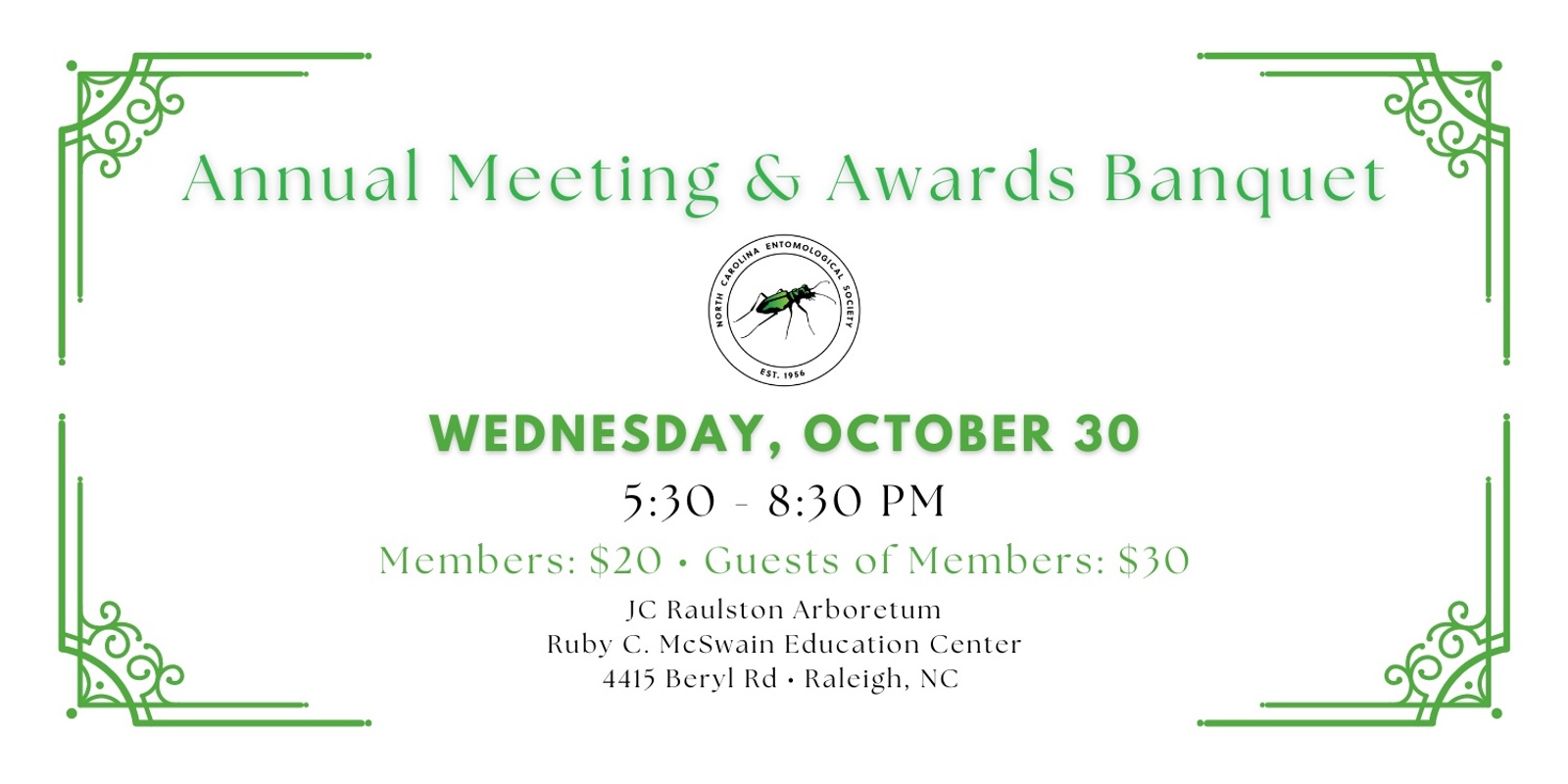 Banner image for Annual Meeting & Awards Banquet