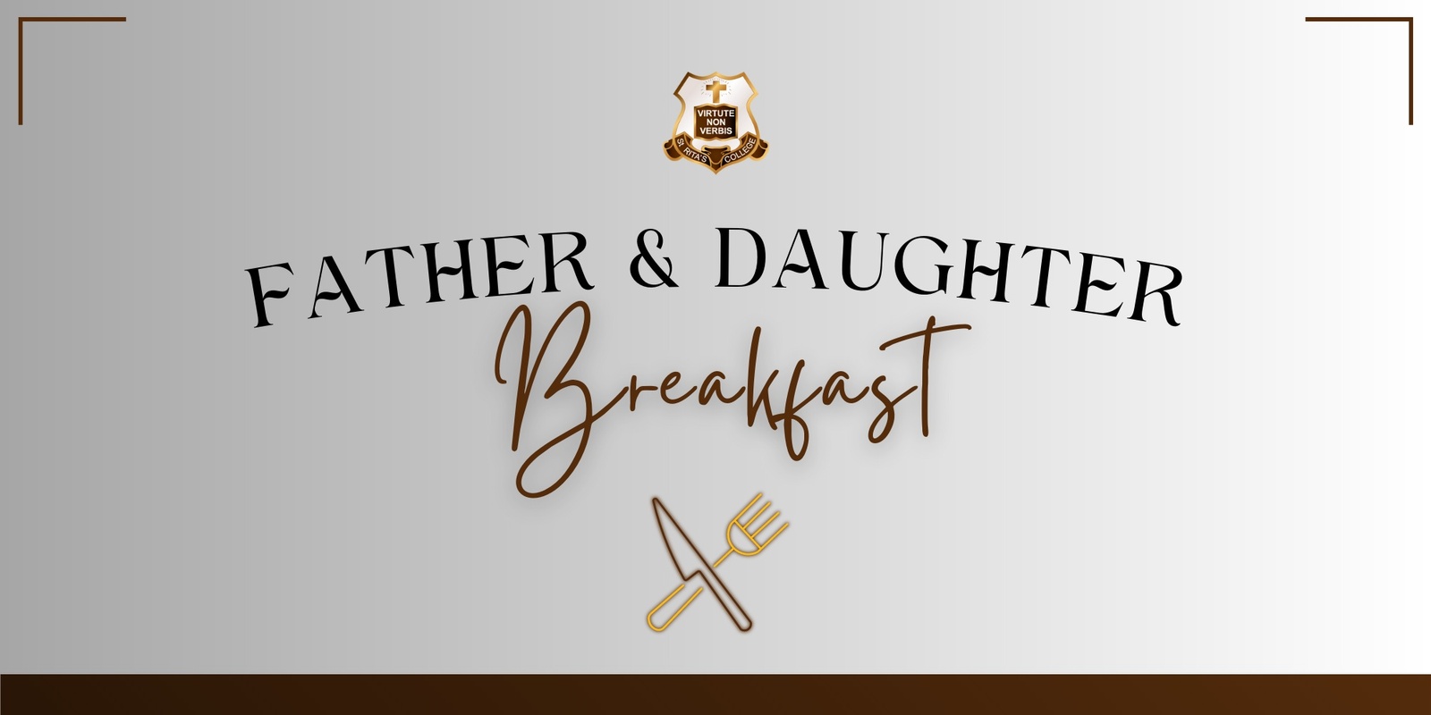 Banner image for St Rita's Father/Daughter Breakfast 2023