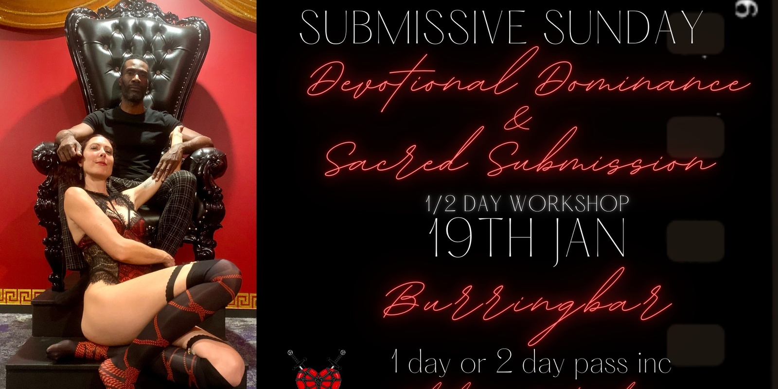 Banner image for Submissive Sunday-Divine Dominance & Sacred Submission 