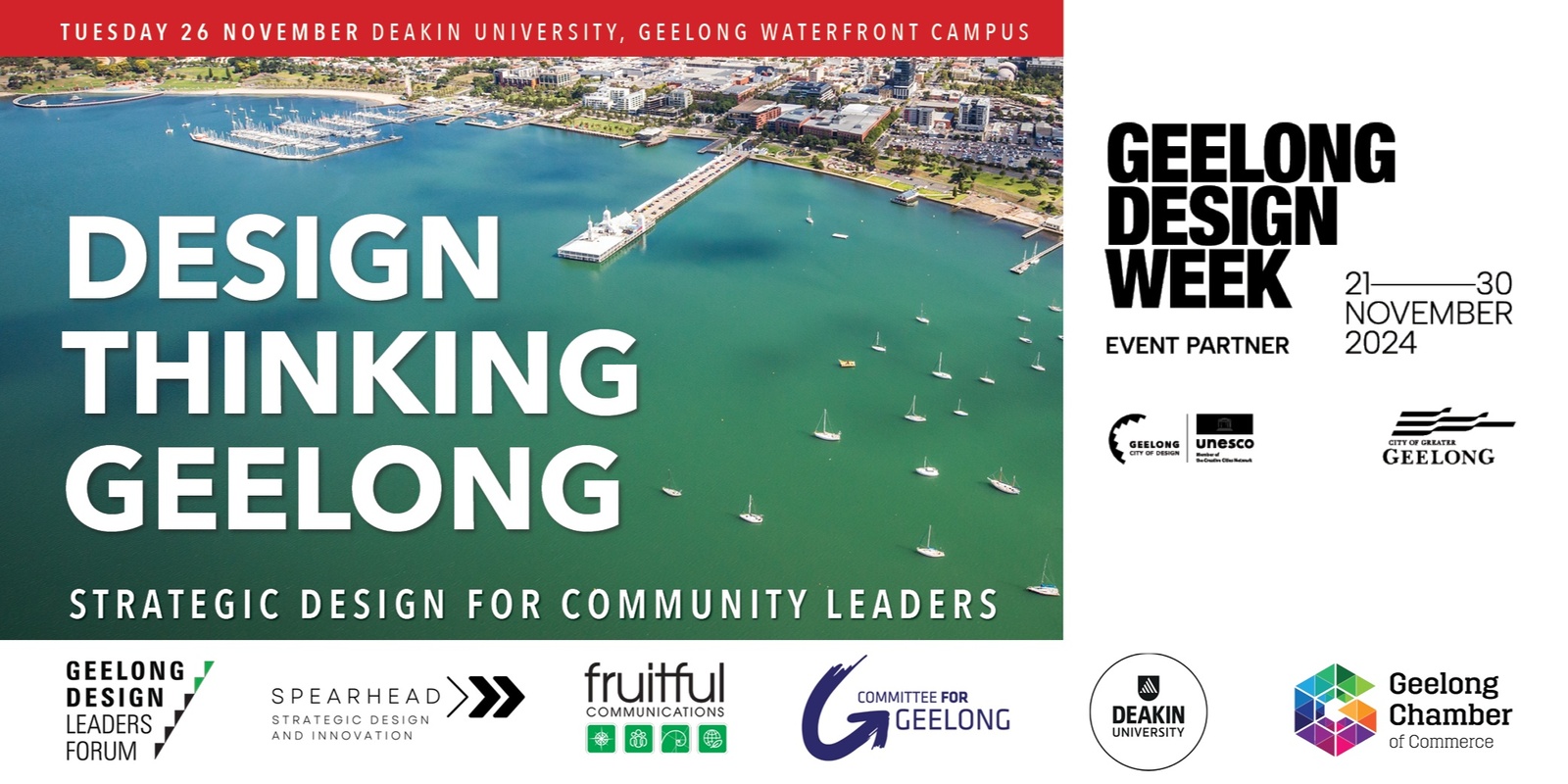 Banner image for Design Thinking Geelong: Strategic Design for Community Leaders