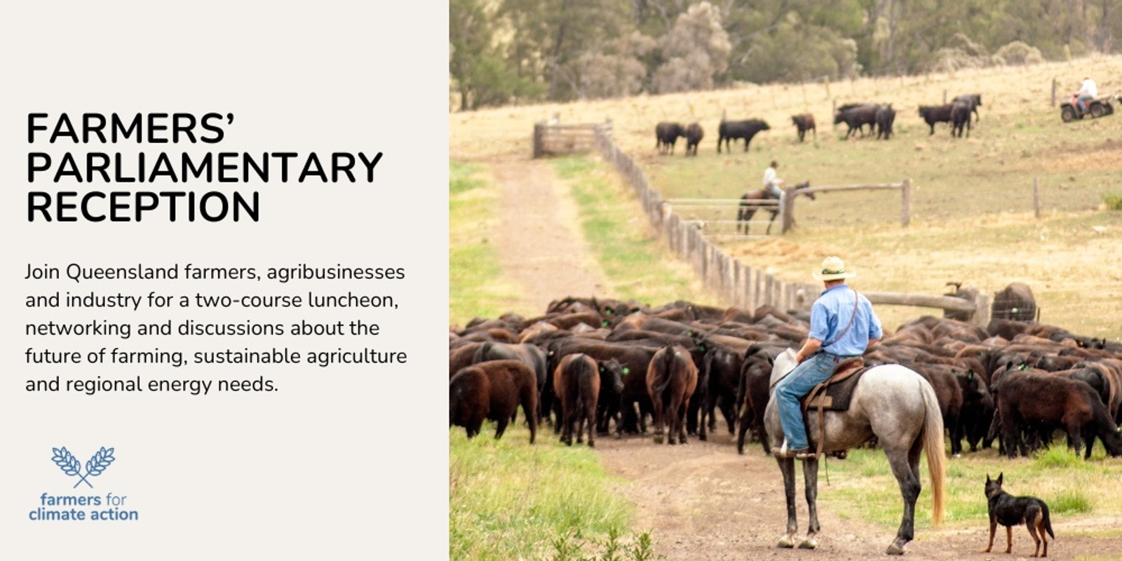 Banner image for Farmers’ Parliamentary Reception