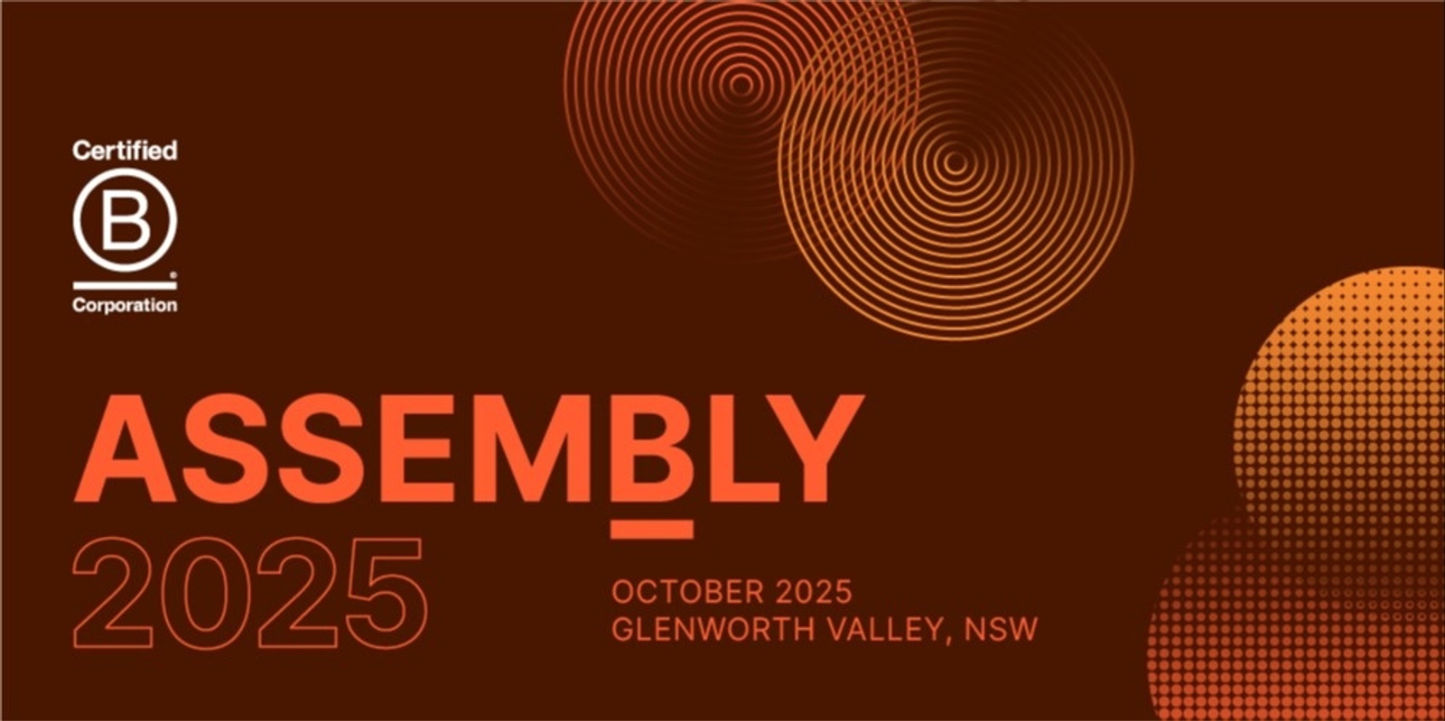 Banner image for Assembly 2025: A B Corp Gathering