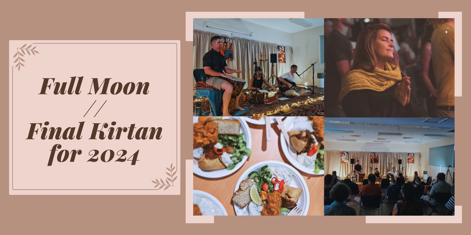 Banner image for Full Moon // Final Kirtan for 2024