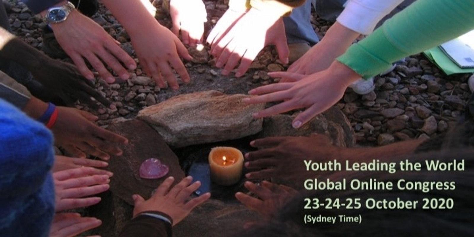 Banner image for YOUth LEADing the World Global Online Congress  23-24-25 October 2020 (AEDT Sydney daylight saving time)