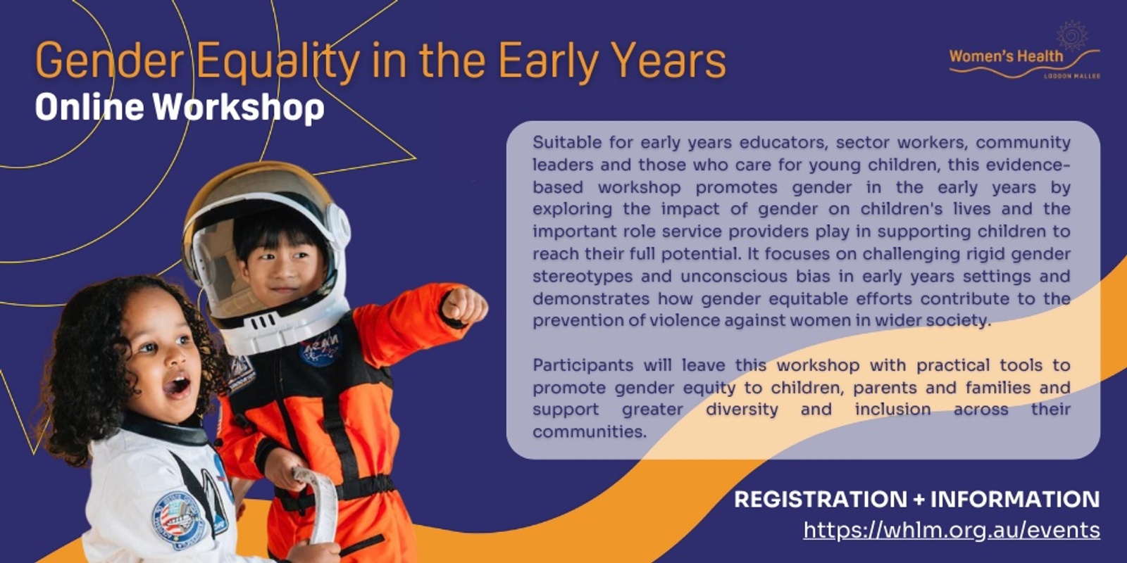 Banner image for Gender Equality in the Early Years