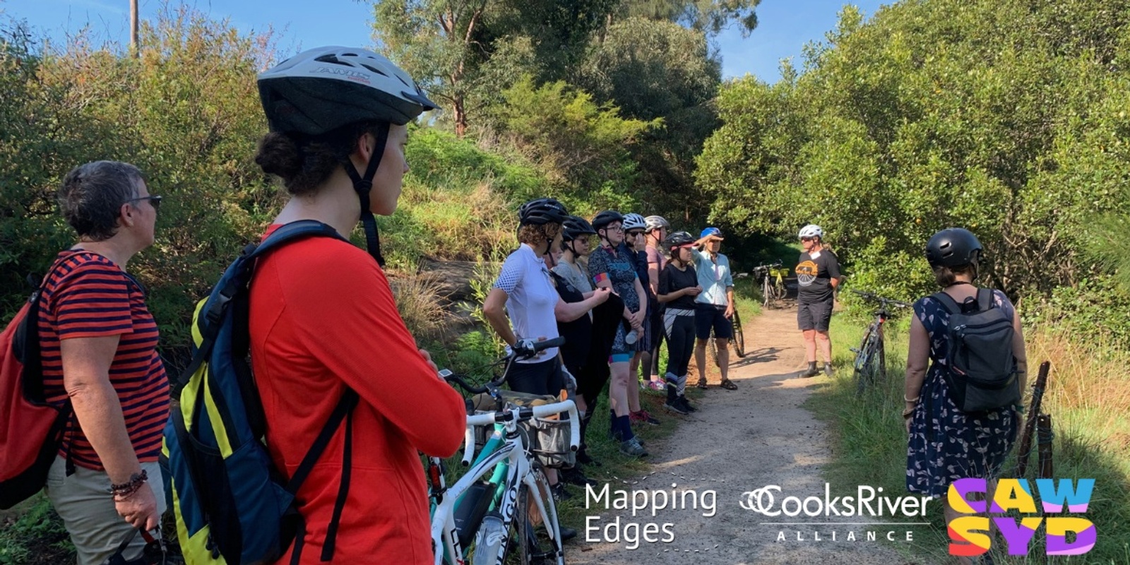 Banner image for (Sold Out) Cooks River Guided Bike Ride with Pedal Set Go