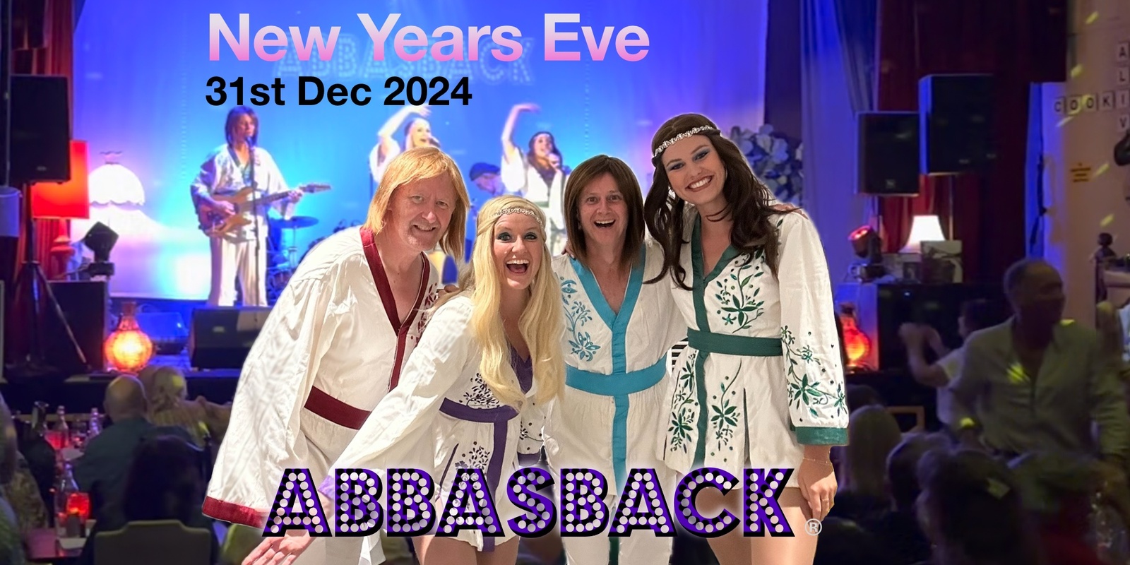 Banner image for NEW YEARS EVE EXTRAVAGANZA with ABBASBACK