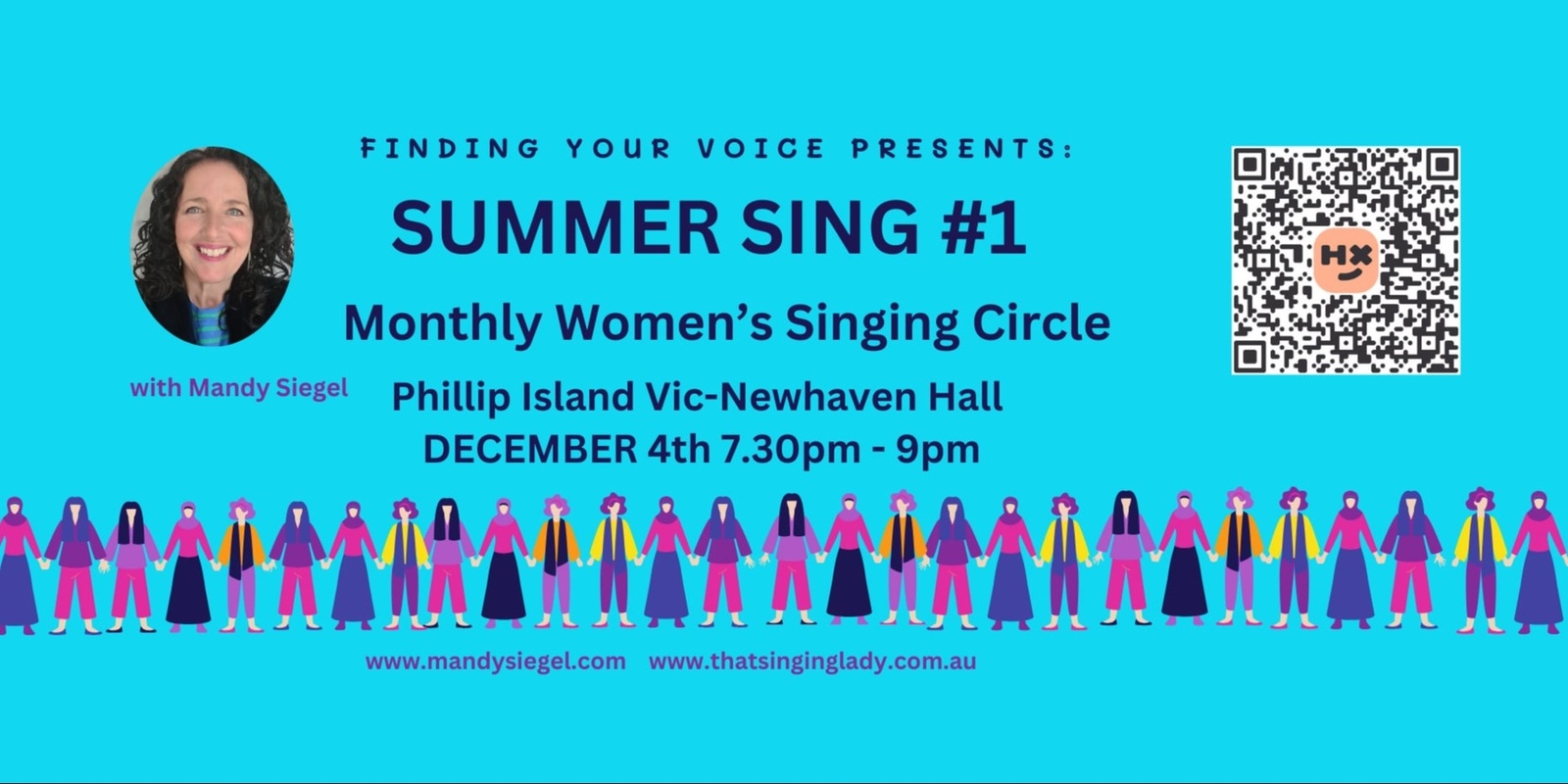 Banner image for SUMMER SING #1 - Women's Singing Circle