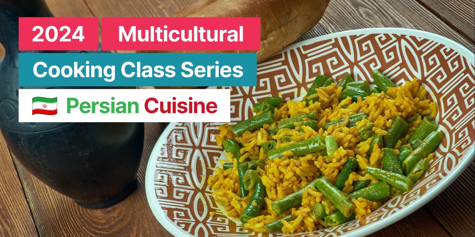 Banner image for 2024 GLOW Multicultural Cooking Class - Persian Cuisine