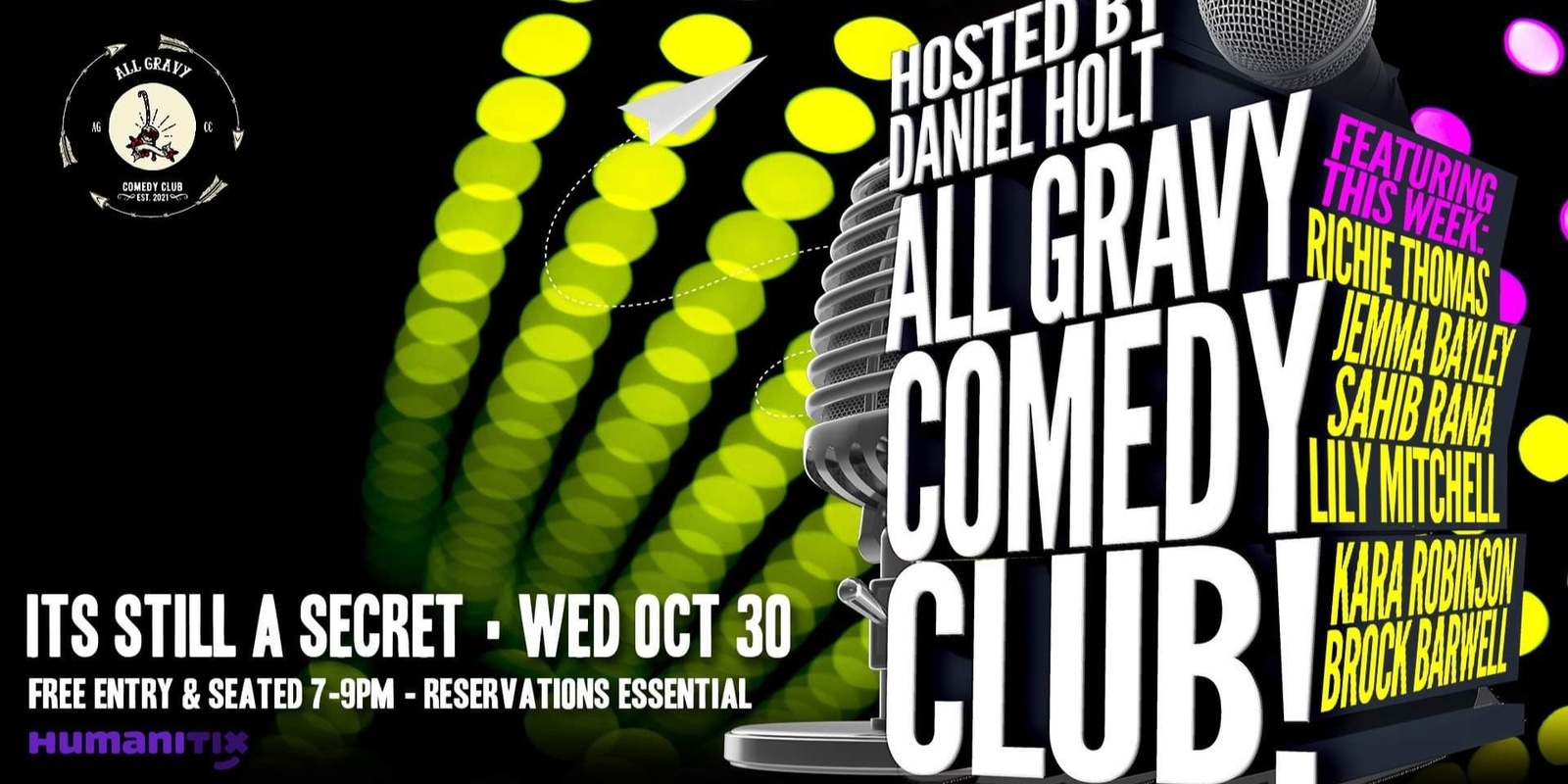 Banner image for All Gravy Comedy Club