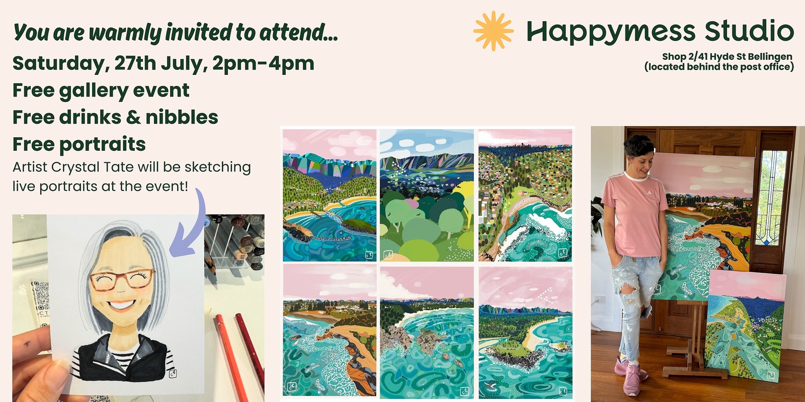 Banner image for Happymess Gallery Exhibition Event 