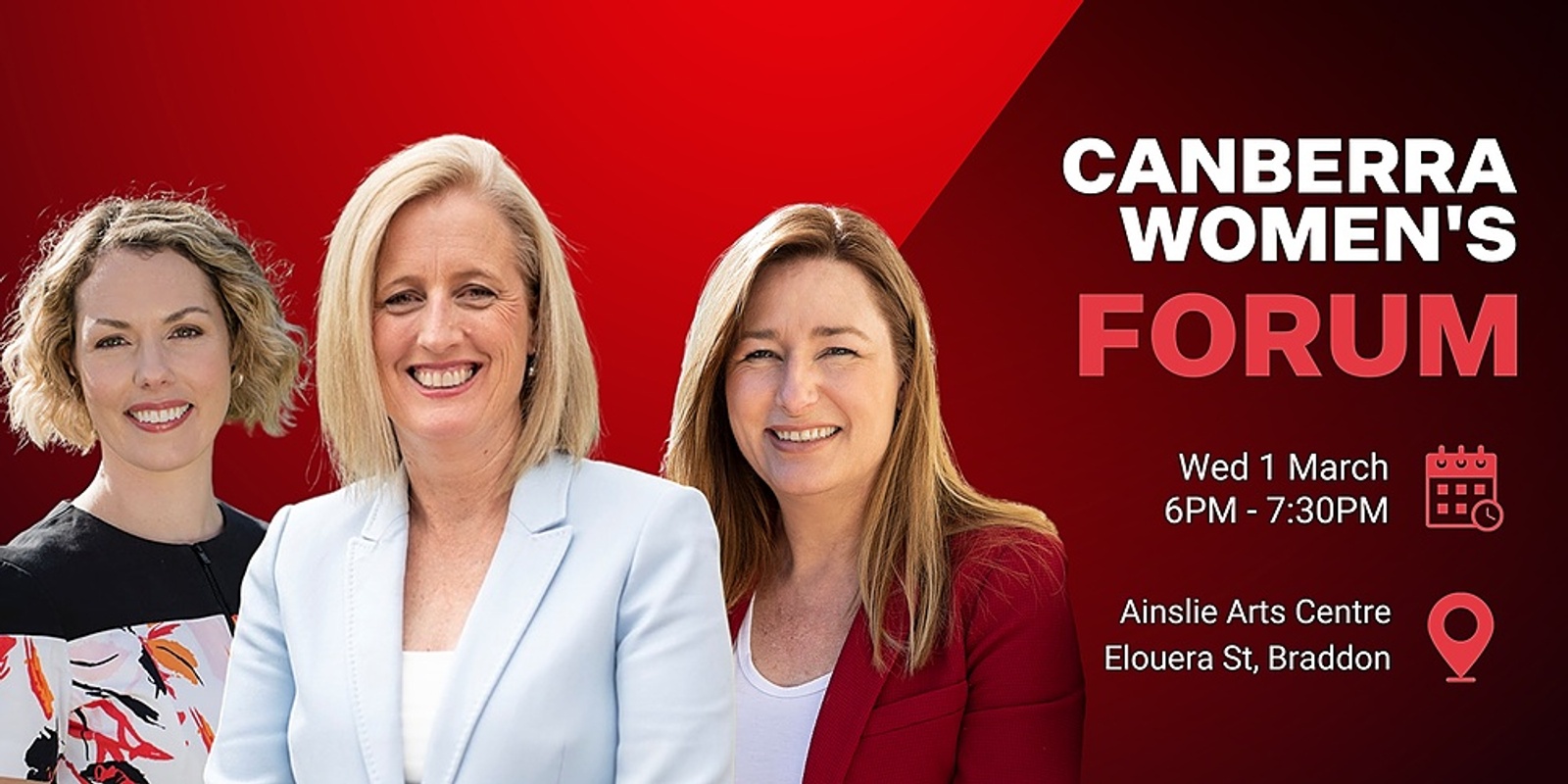 Banner image for Canberra Women's Forum