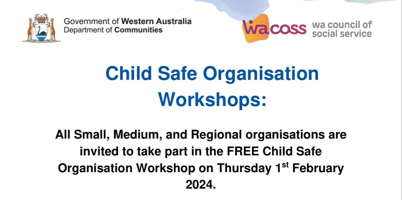 Banner image for Albany Capacity Building for Child Safe Organisations 
