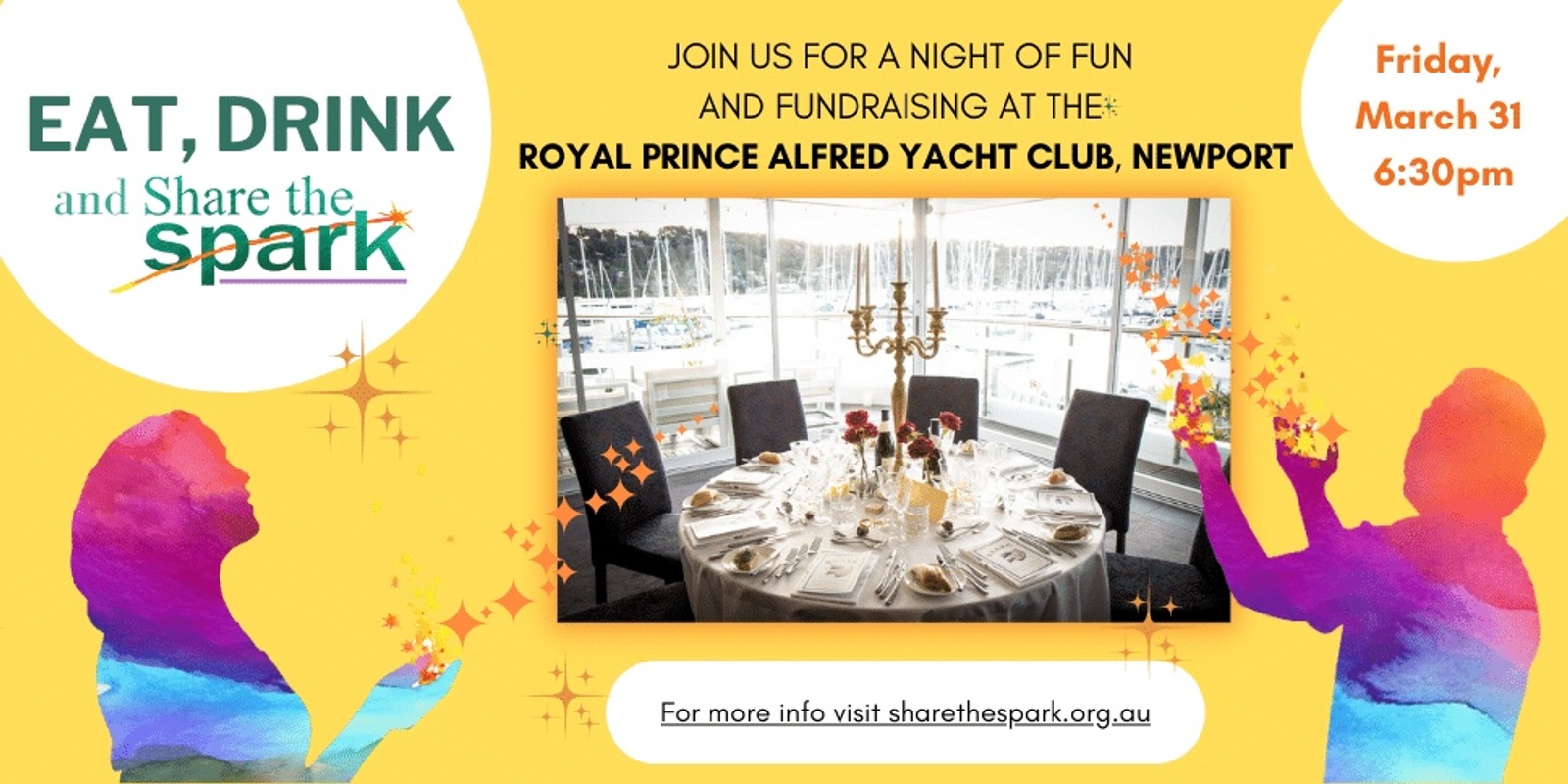 Banner image for Share the Spark's 1st Fundraising Dinner