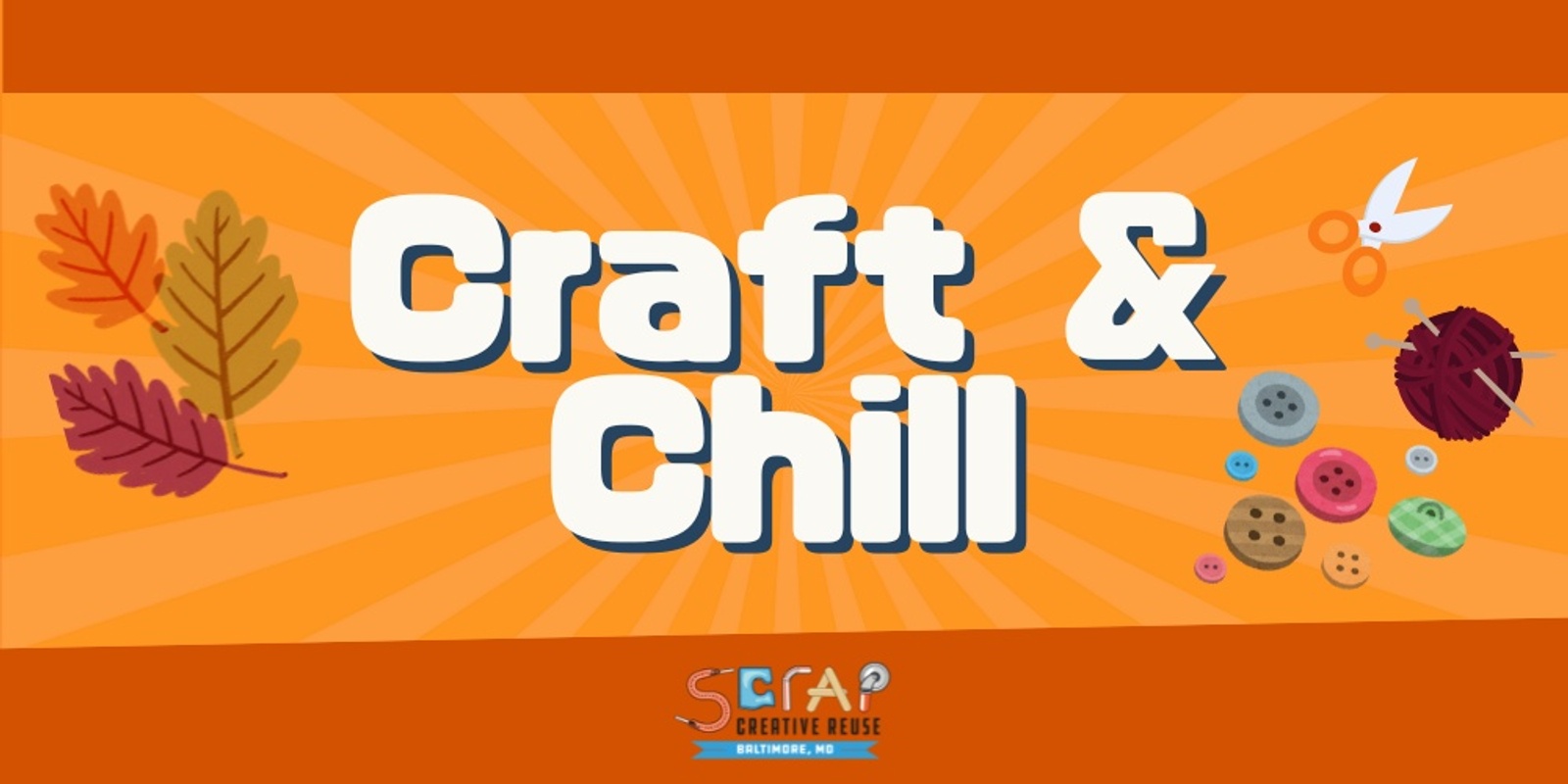 Banner image for Craft & Chill: Halloween Decor