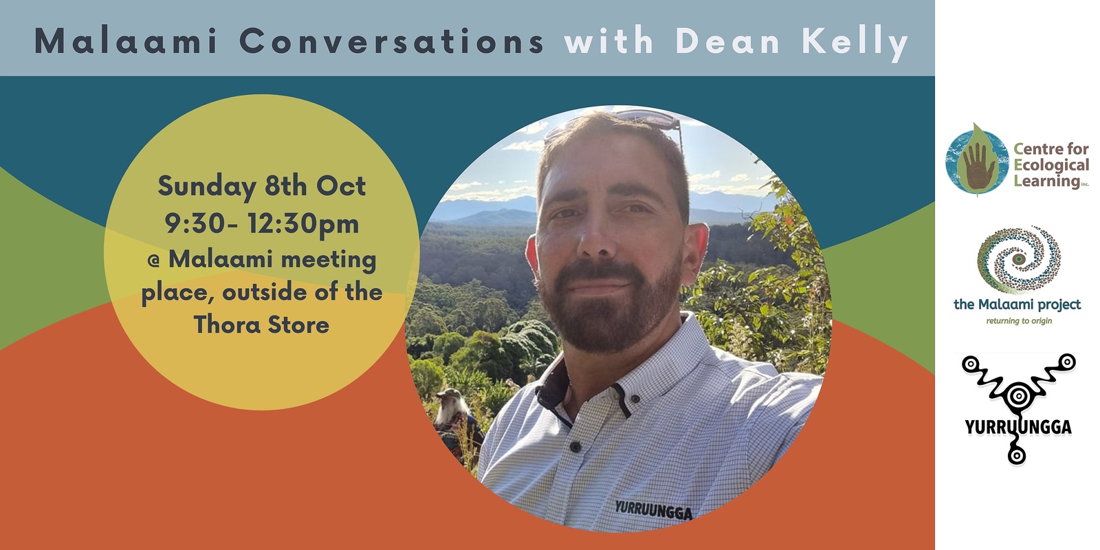 Banner image for Malaami Conversations - with Dean Kelly (Yurruungga)