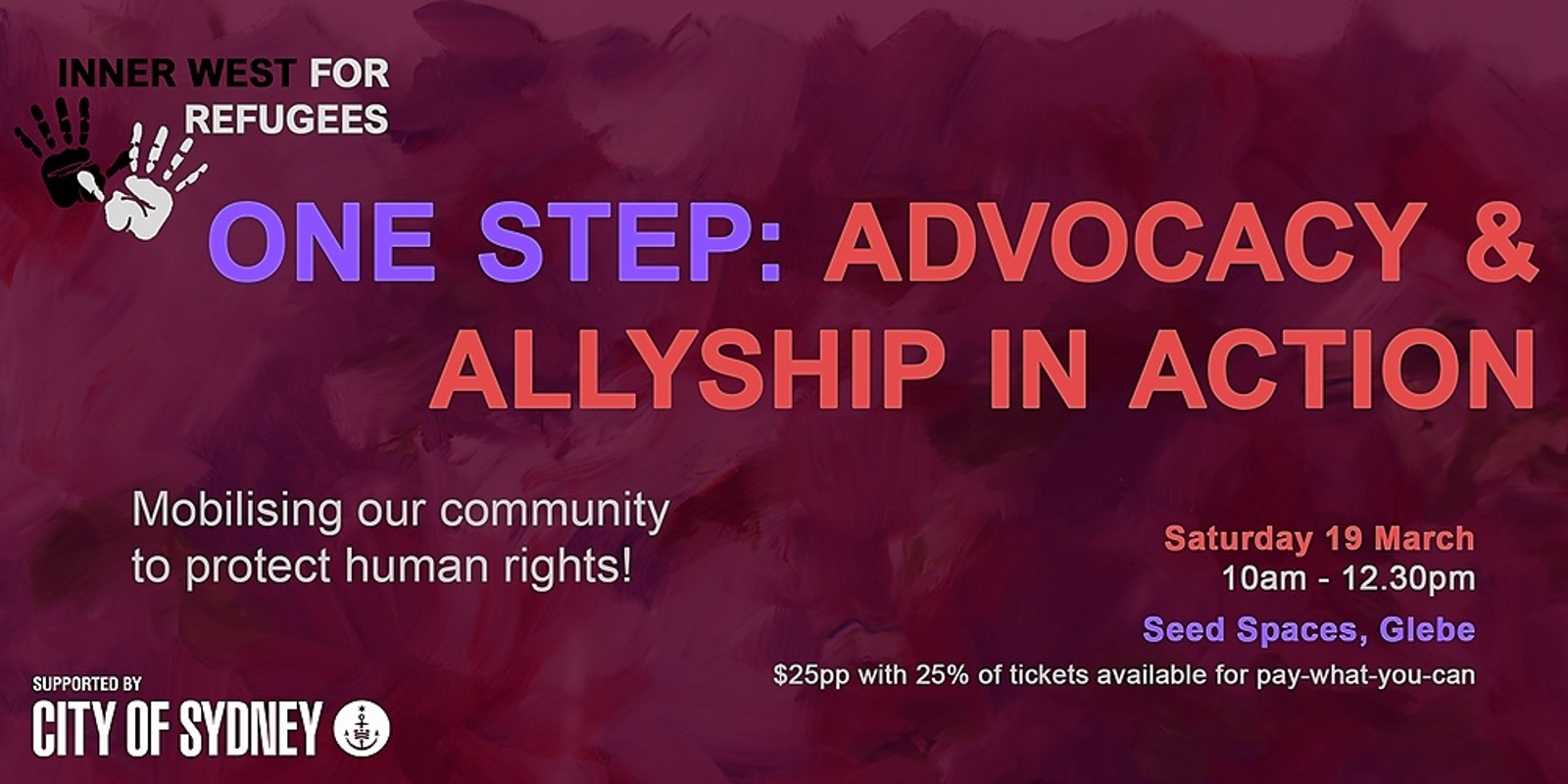Banner image for One Step: Advocacy & Allyship in Action