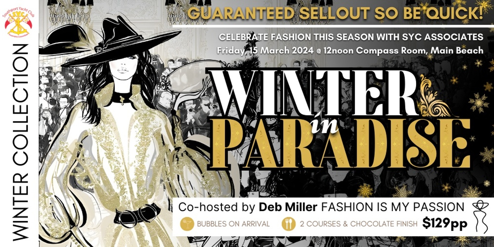 Banner image for WINTER IN PARADISE  - FASHION with The SYC Associates