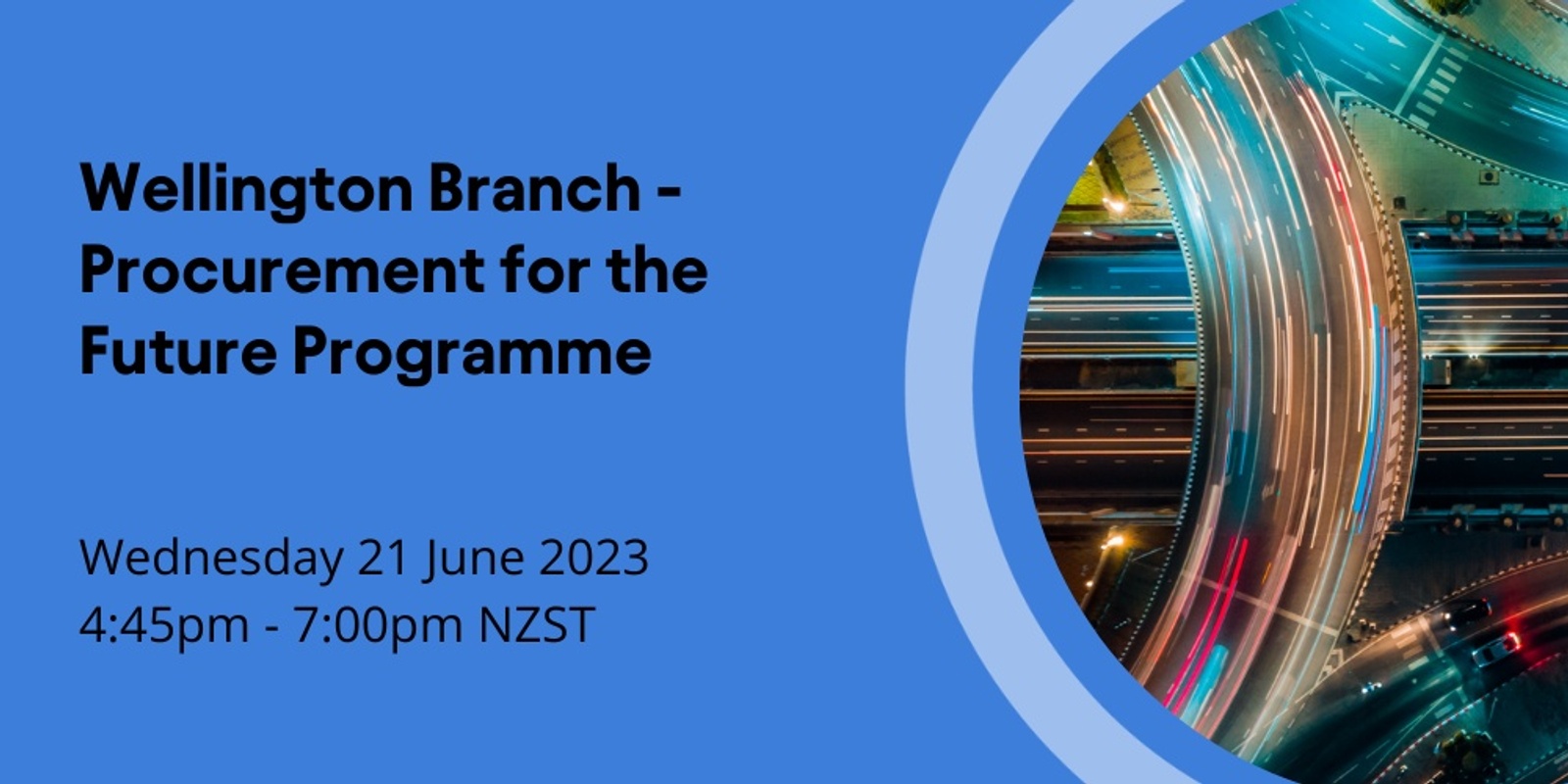 Banner image for Wellington Branch - Procurement for the Future Programme