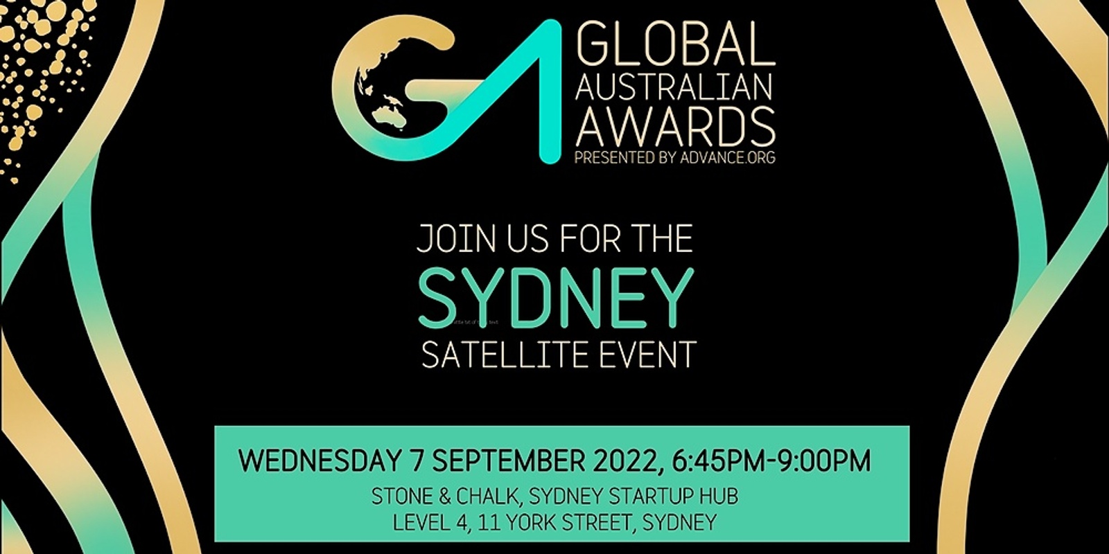 Banner image for Global Australian Awards 2022 | Sydney Satellite Event