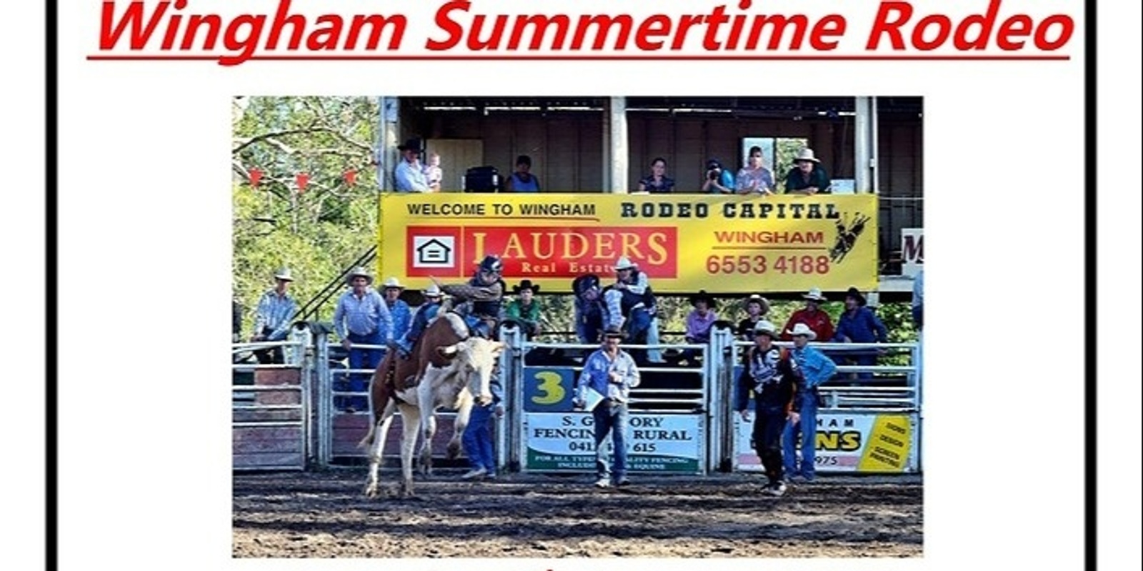 Banner image for Transport to Wingham Summertime Rodeo