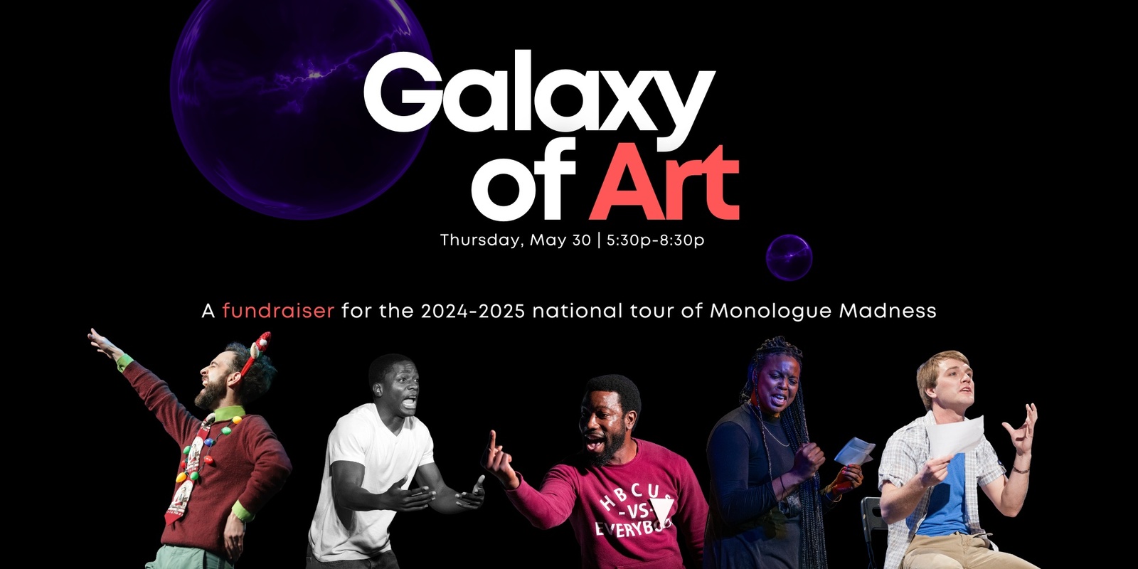 Banner image for Galaxy of Art: A Monologue Madness Fundraiser
