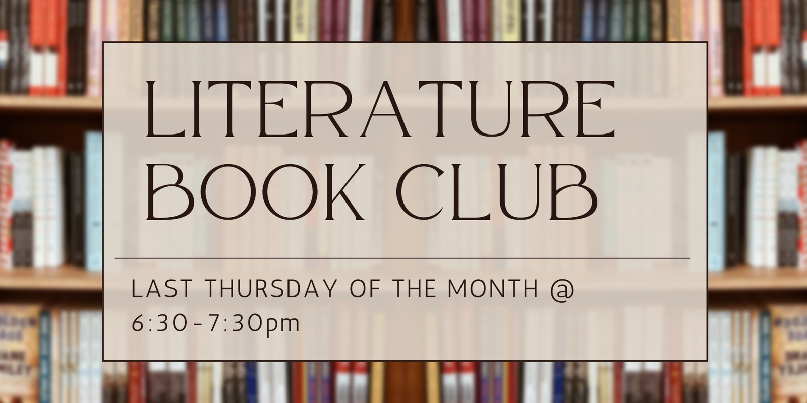 Banner image for November Literature Book Club - Exteriors by Annie Ernaux