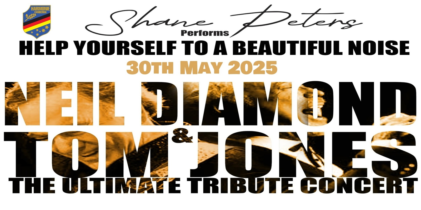 Banner image for Neil Diamond and Tom Jones - The Ultimate Tribute