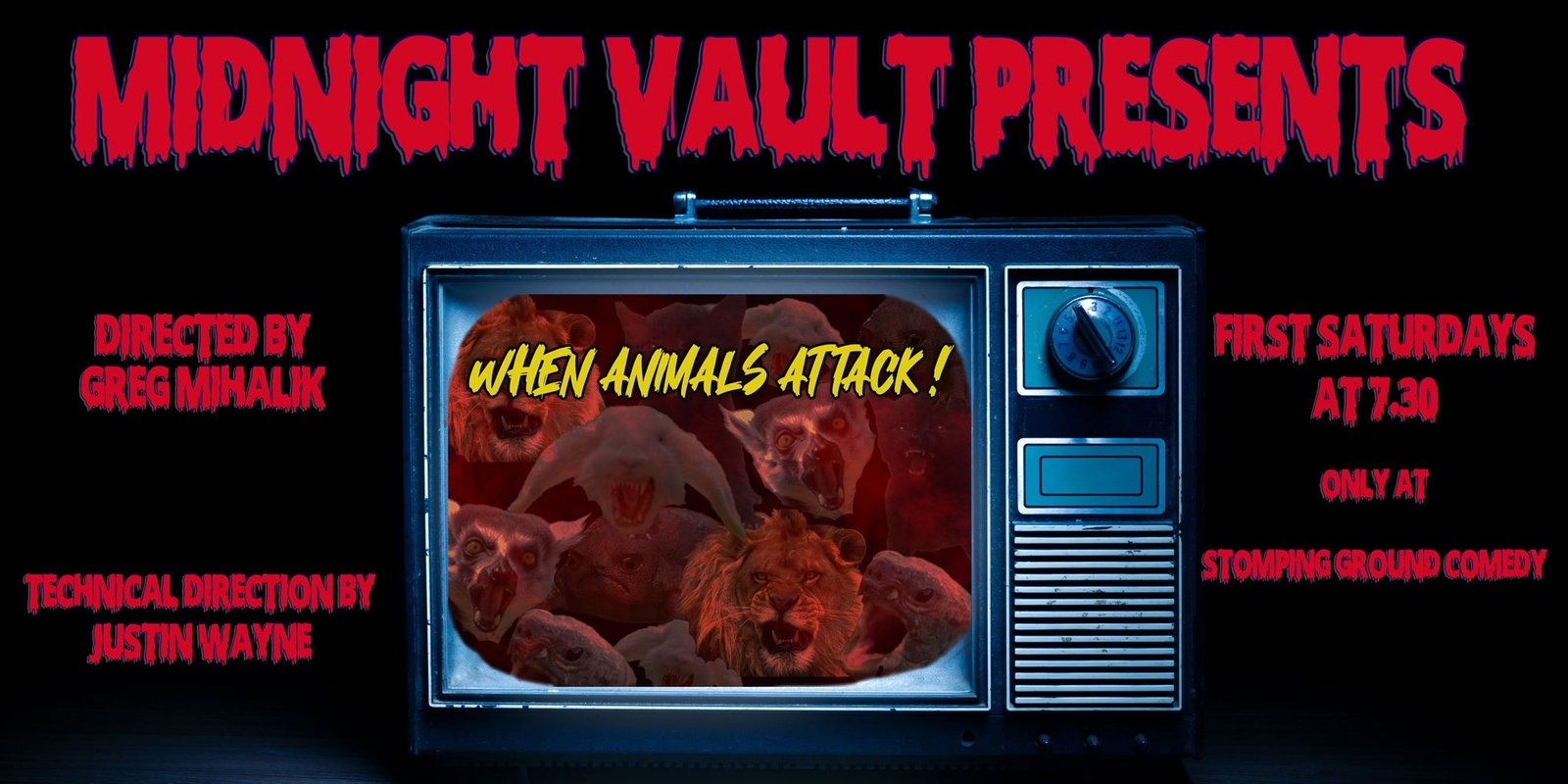 Banner image for Midnight Vault Presents: When Animals Attack!