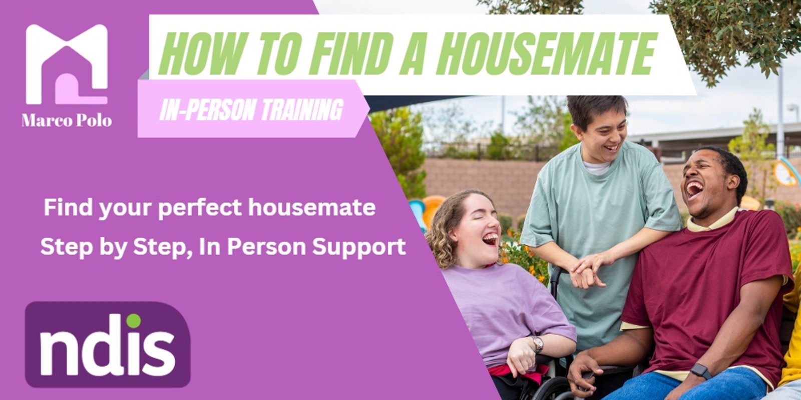Banner image for  NDIS Find A Housemate Work Shop - North Lakes