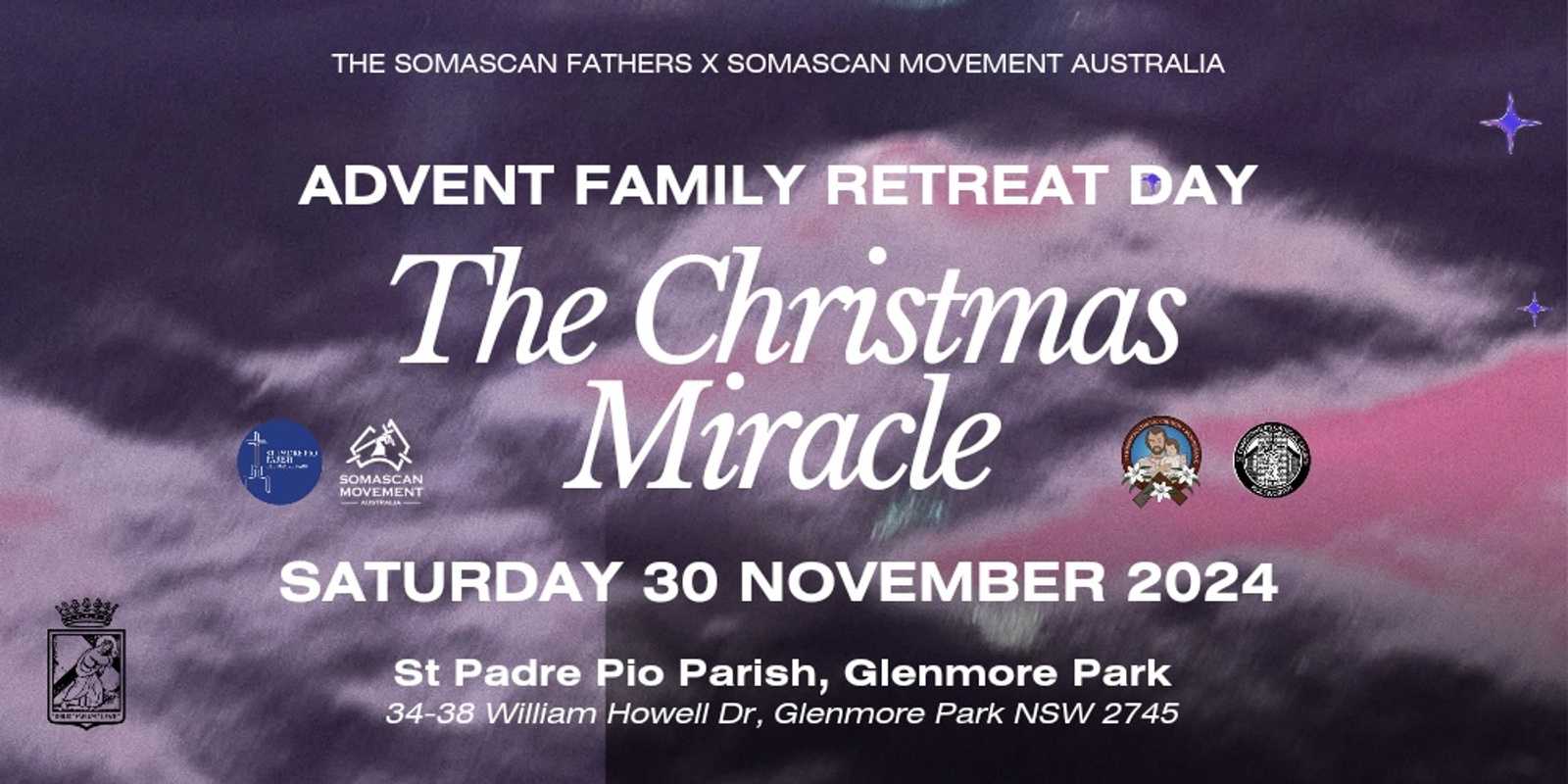 Banner image for Somascan Advent Retreat 2024