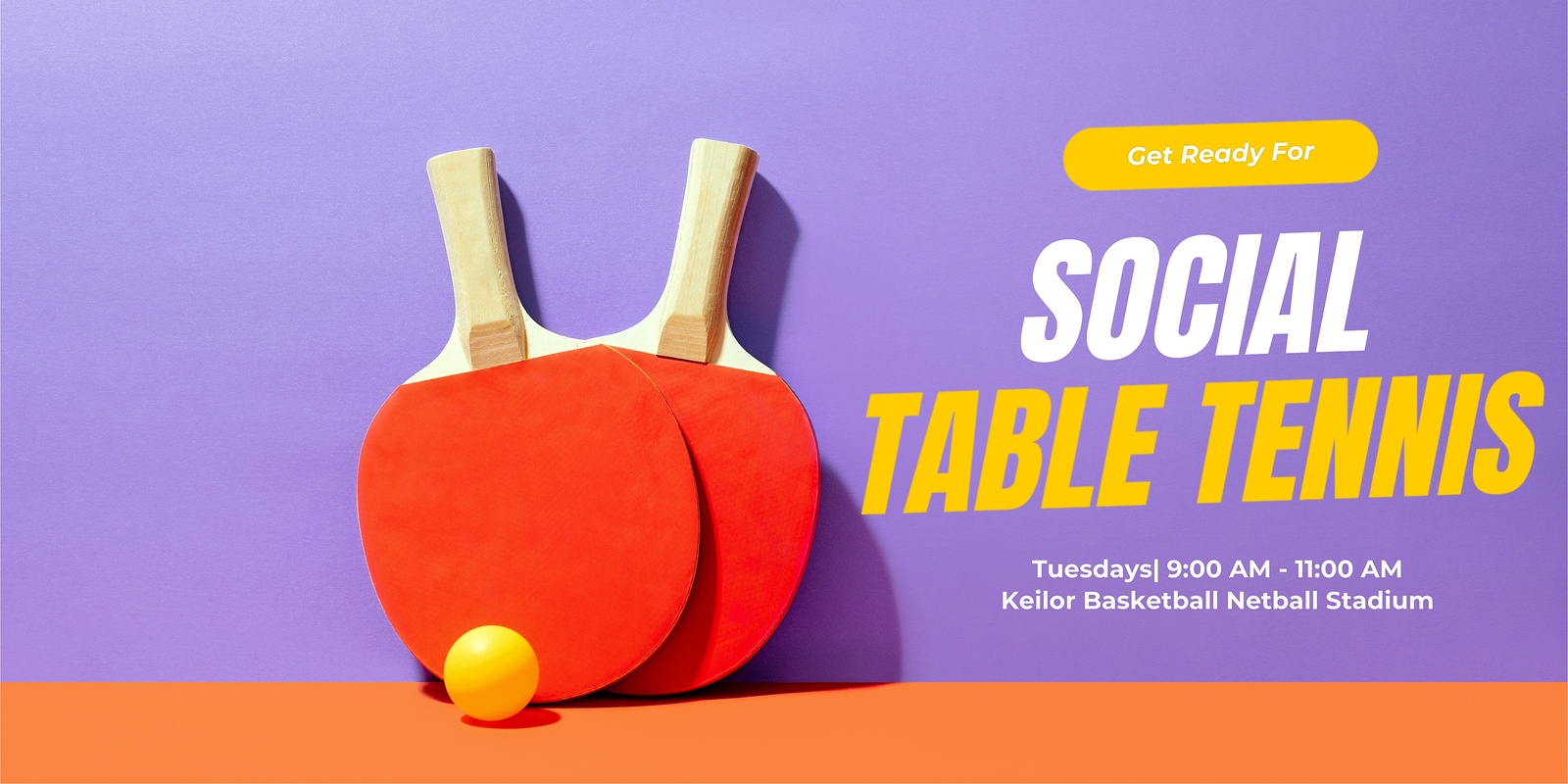 Banner image for Social Table Tennis 