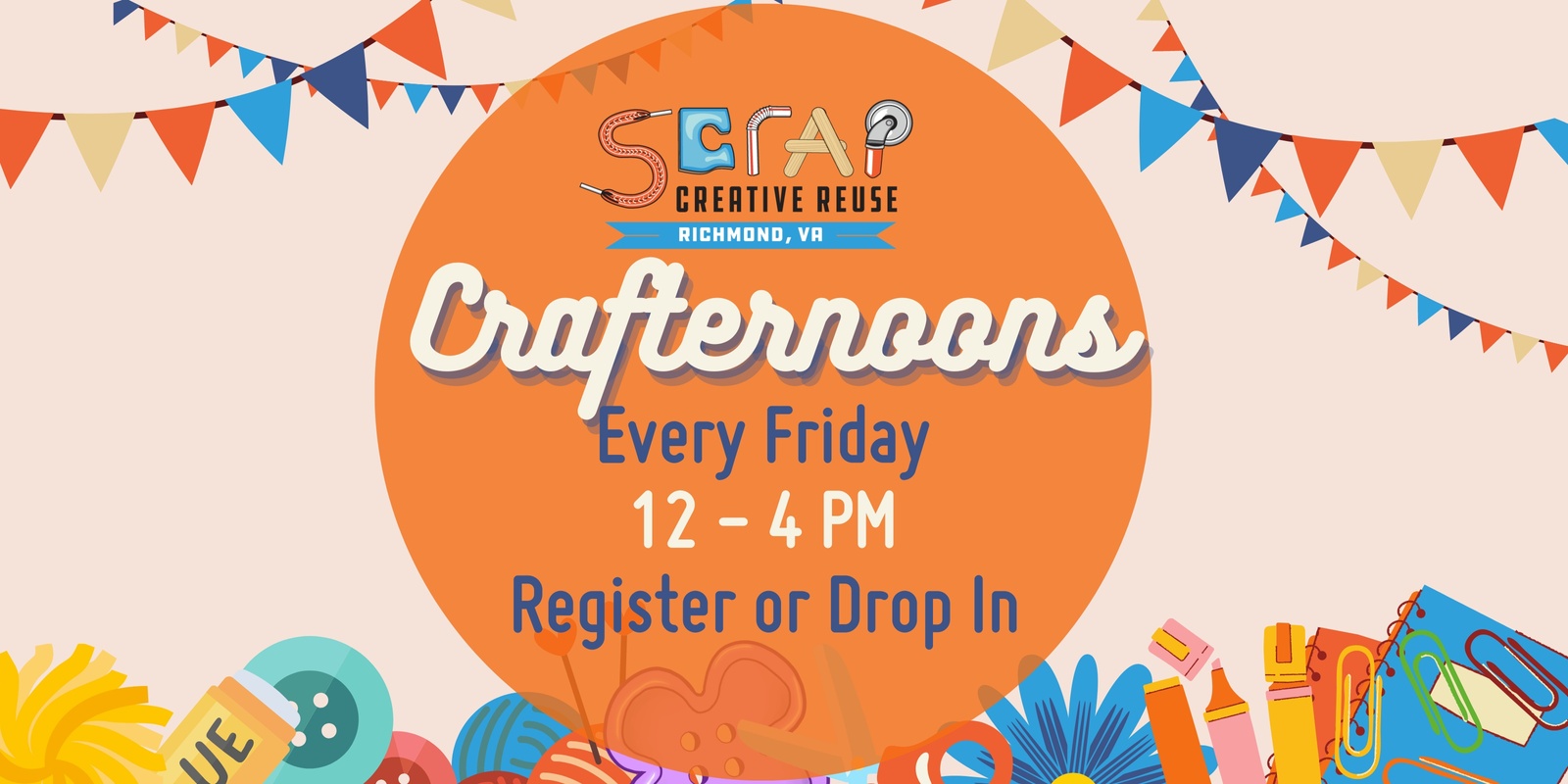 Banner image for Kids Crafternoon - JULY