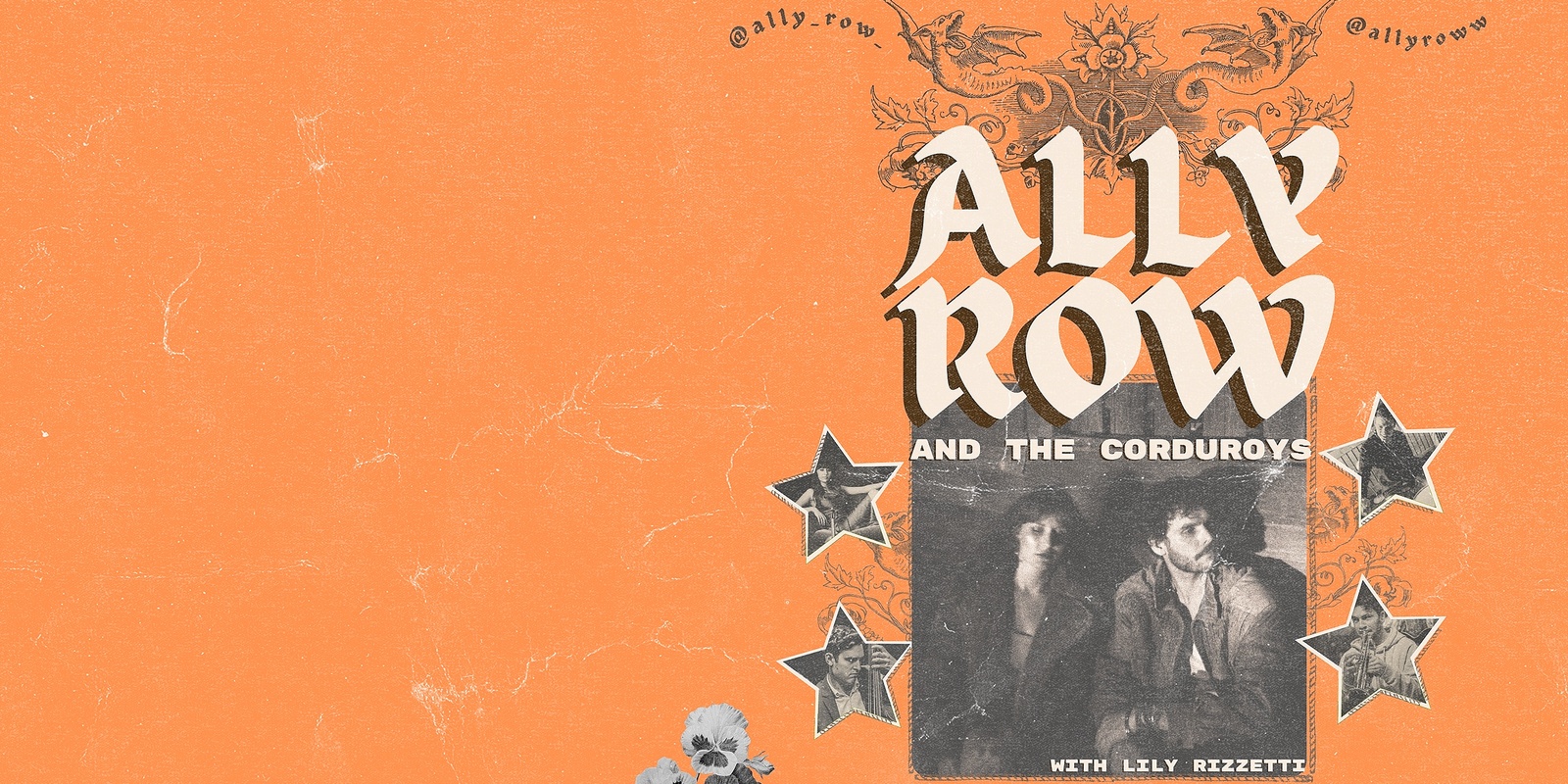 Banner image for Ally Row & The Corduroys