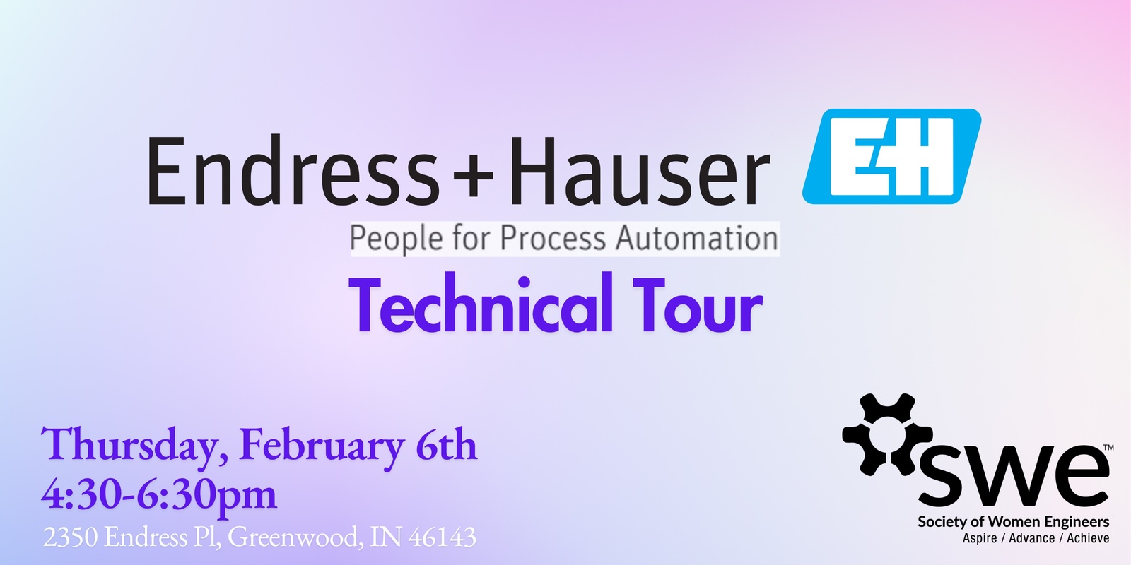 Banner image for Endress and Hauser Technical Tour