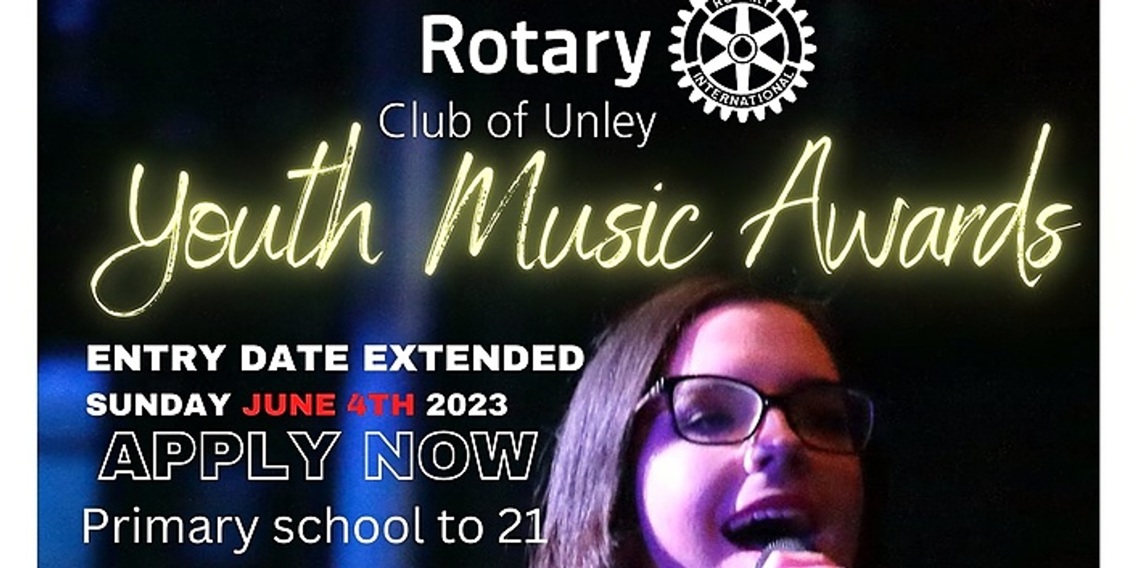 Banner image for ROTARY YOUTH MUSIC AWARDS PRELIMINARY HEAT APPLICATION FEE